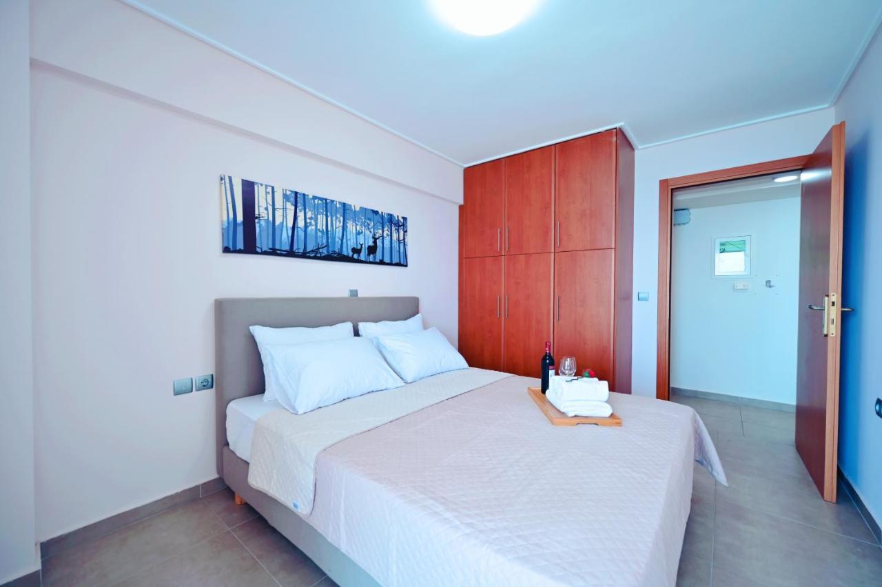 New Times Seafront Hotel Apartments Melissi Melíssion Exterior photo