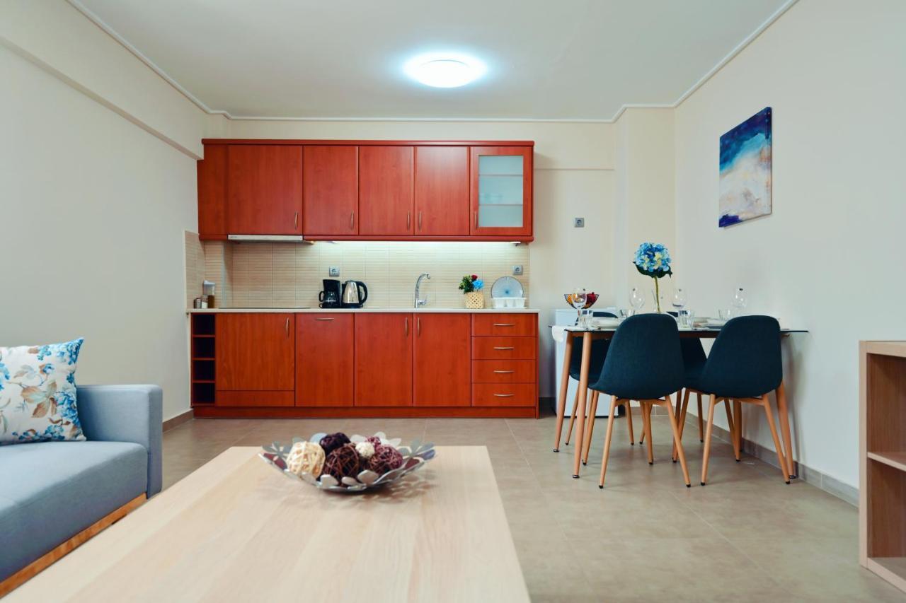 New Times Seafront Hotel Apartments Melissi Melíssion Exterior photo