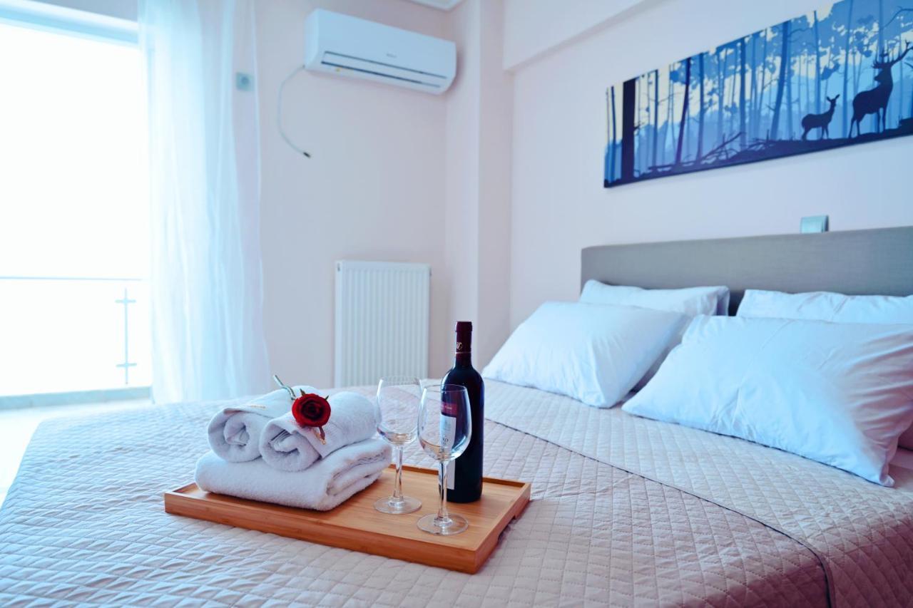 New Times Seafront Hotel Apartments Melissi Melíssion Exterior photo