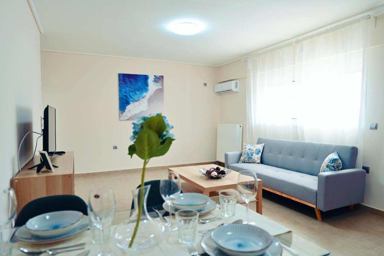 New Times Seafront Hotel Apartments Melissi Melíssion Exterior photo