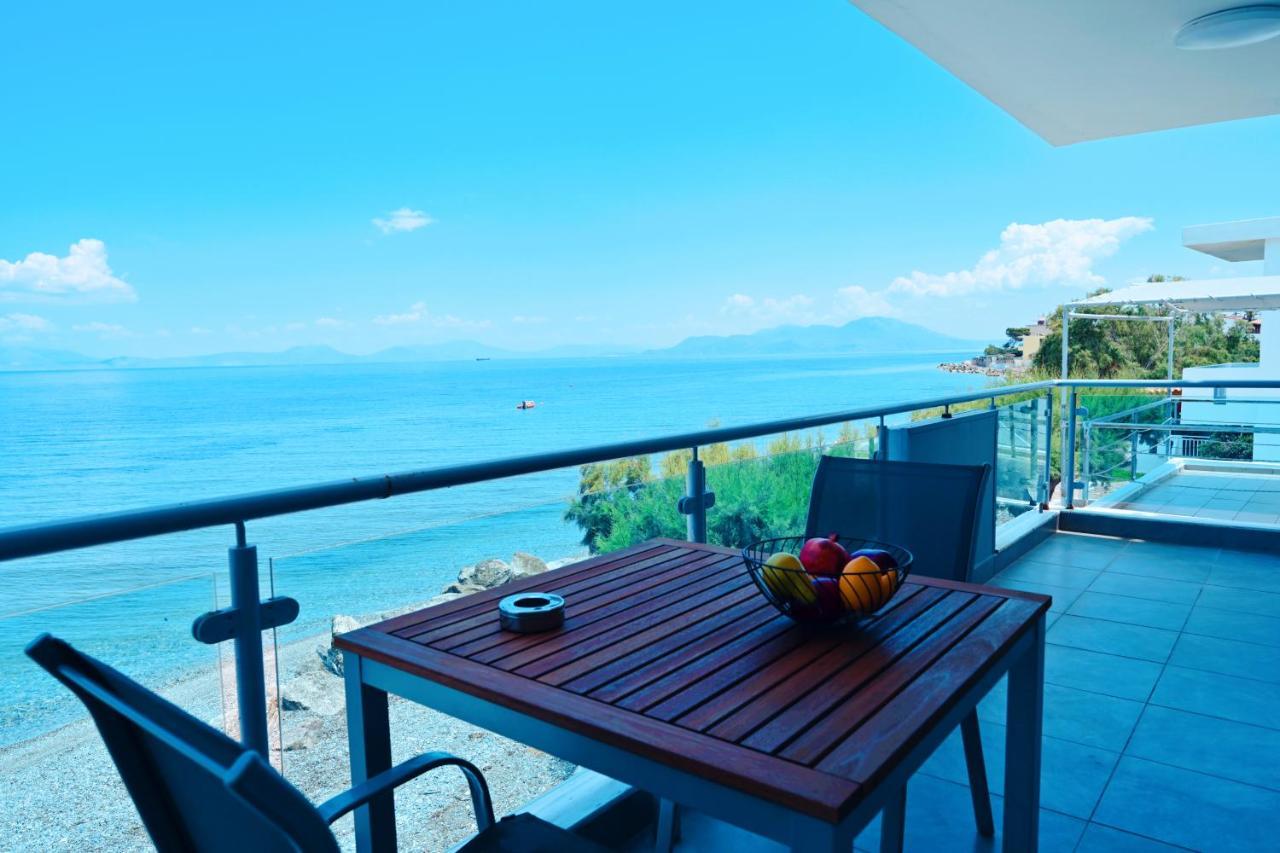 New Times Seafront Hotel Apartments Melissi Melíssion Exterior photo
