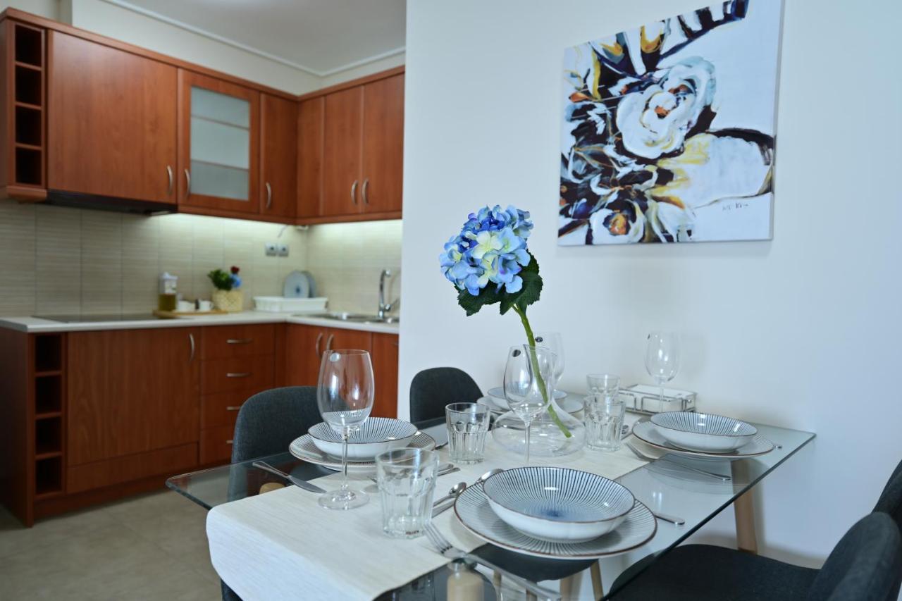 New Times Seafront Hotel Apartments Melissi Melíssion Exterior photo